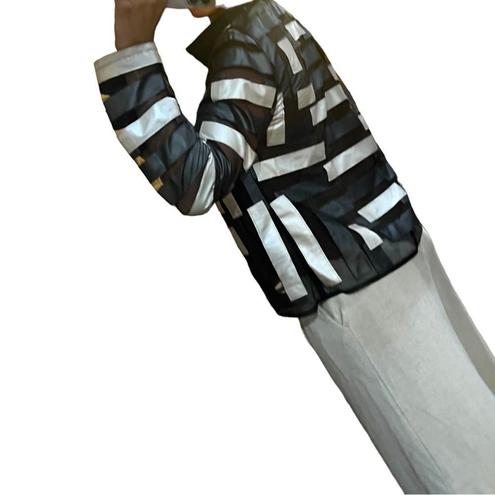 Joseph Ribkoff Zip Front Multi Colored Jacket - Picture 2 of 3